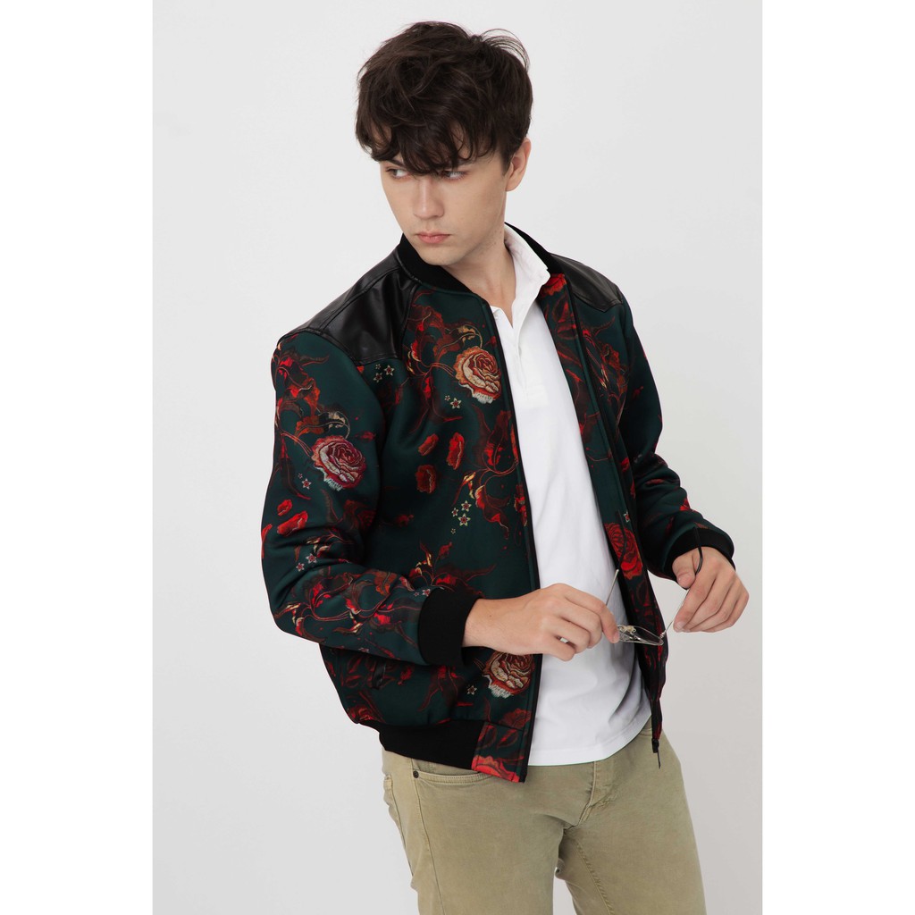 Áo Khoác One Flo Bomber nam FEAER, Chất dù mecro