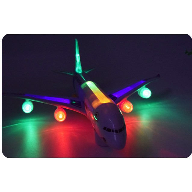 💖 𝑭𝑹𝑬𝑬𝑺𝑯𝑰𝑷 💖 Máy Bay Đồ Chơi boeing 787 Chạy Pin Có Đèn Led Và Âm Thanh