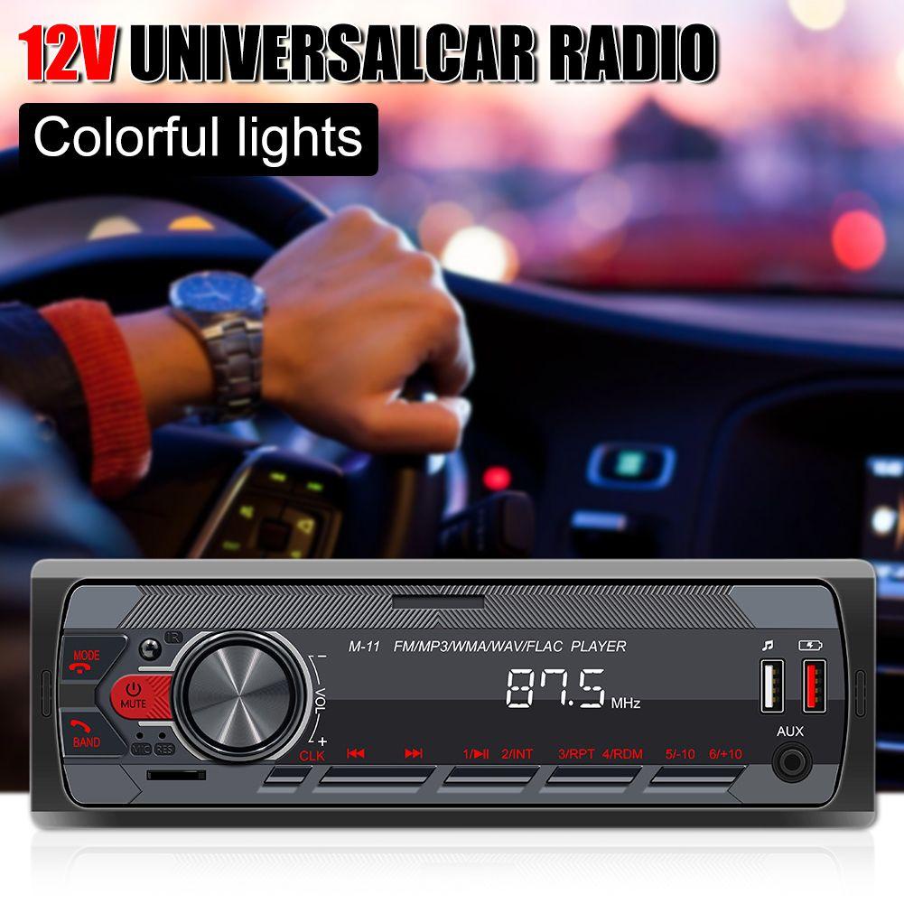 Máy Nghe Nhạc MP3 / FM / USB / AUX Rảnh Tay Tích Hợp Bảng Điều Khiển Dành Cho Ô Tô
