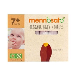 Mì sợi rau củ hữu cơ cho bé vị khoai lang 200g MenNoSato