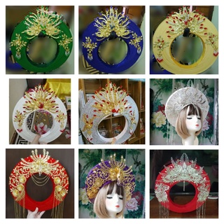 [ĐỘC QUYỀN - 57 MẪU MỚI] Mấn khăn xếp khăn đóng cô dâu biểu diễn  hầu đồng