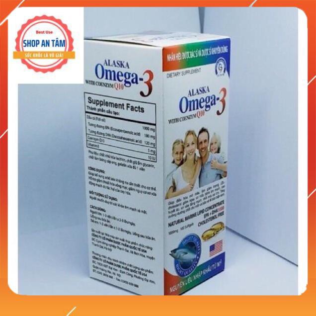 Omega3 Alaska hộp 100 viên