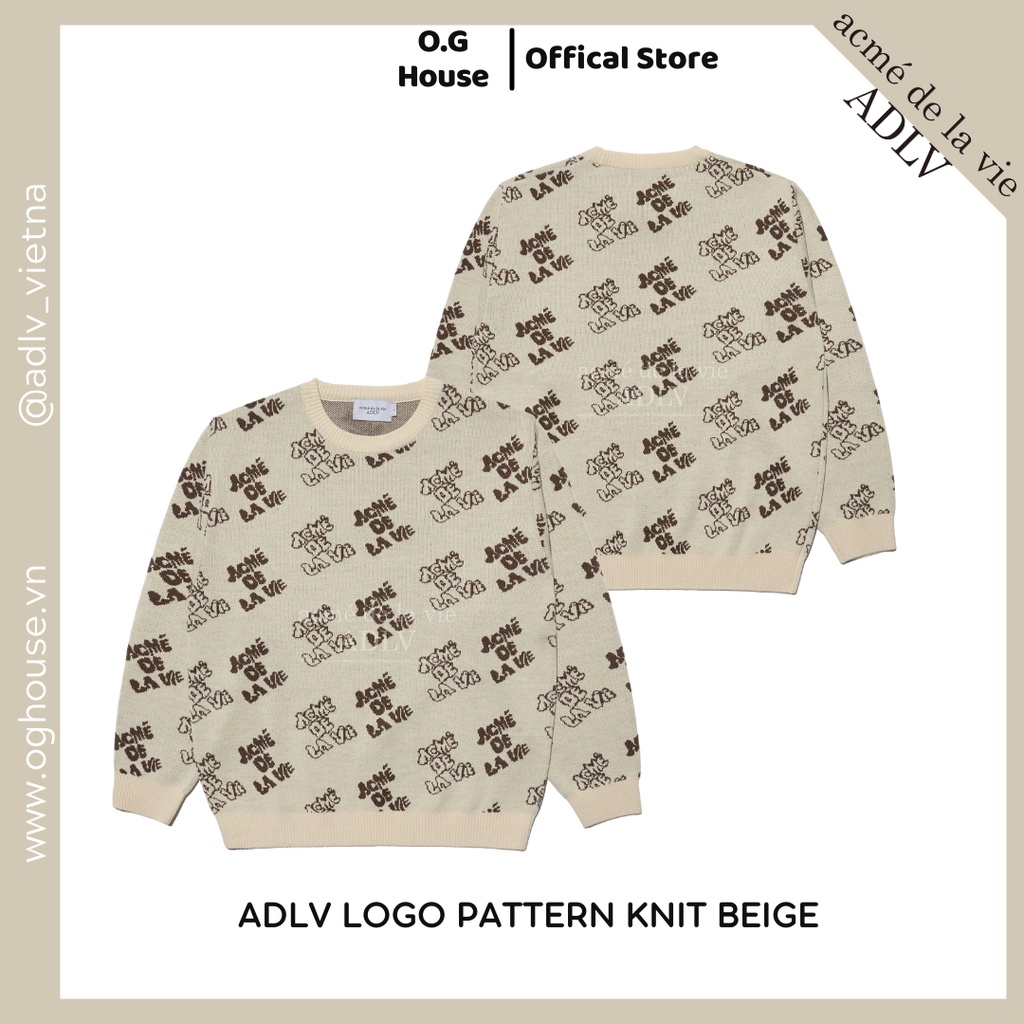 Áo Knit ADLV Pattern