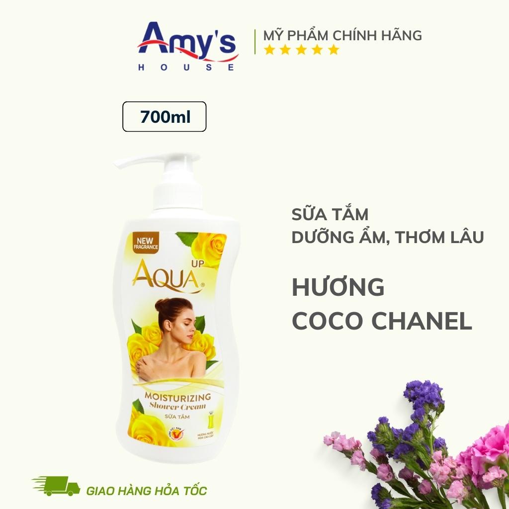 Sữa Tắm Nước Hoa Pháp AQUA UP 700ml Dưỡng Ẩm, Thơm Lâu - Chính Hãng