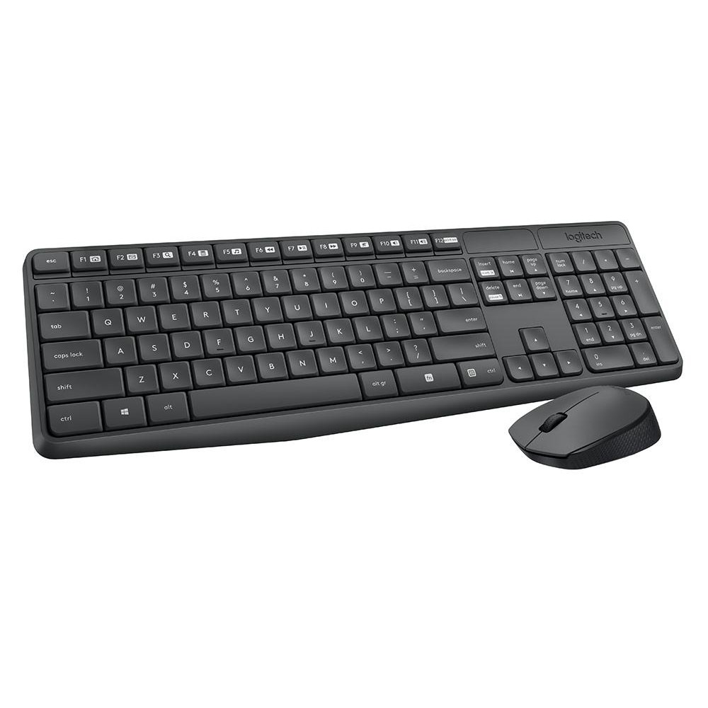 Bộ Bàn Phím Và Chuột Logitech MK235 - Hàng Chính Hãng