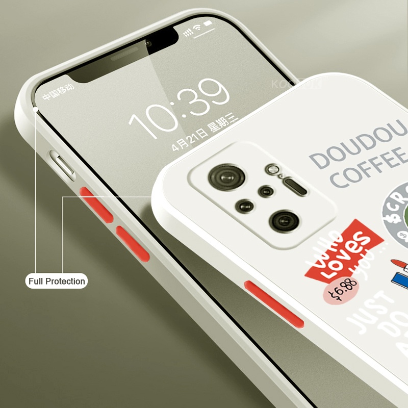 Ốp điện thoại Koosuk silicon mềm in hình cho Xiaomi Redmi Note 10S 10 Pro Max 4G 5G