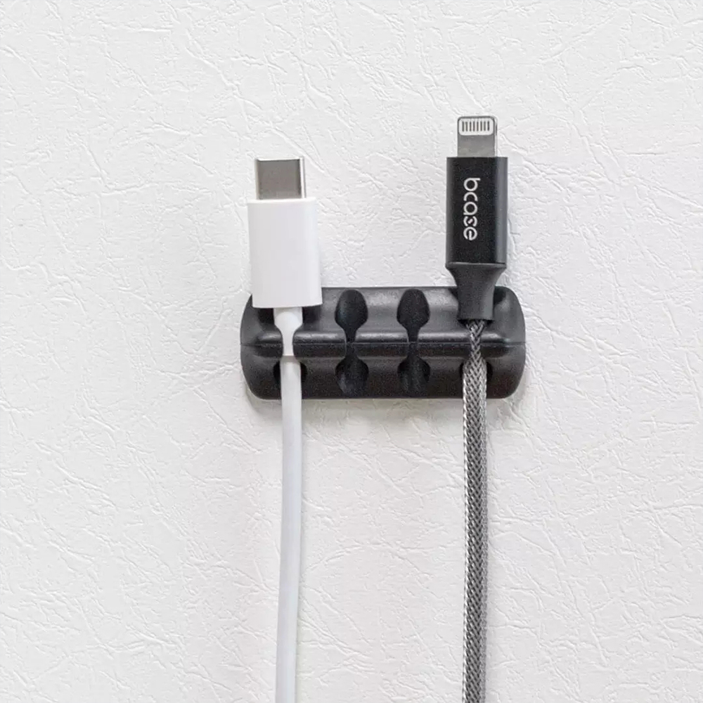 Set 5 dụng cụ giữ dây cáp cố định UARELIFFE bằng silicon độ dính cao tiện dụng