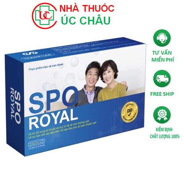 Men Spo royal - Bổ sung lợi khuẩn, Hạn chế rối loạn tiêu hóa