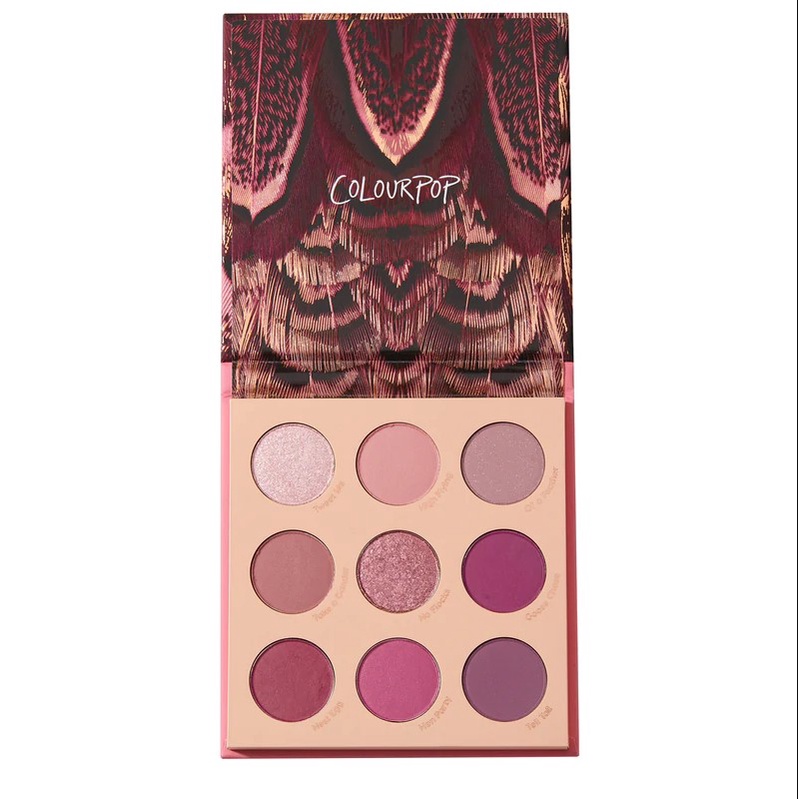 Colourpop - Bảng Phấn Mắt 9 Ô Colourpop Fine Feathered 9,00g