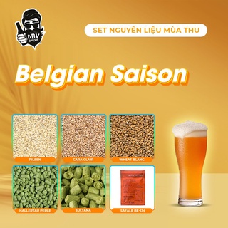 Set nguyên liệu nấu bia Belgian Saison