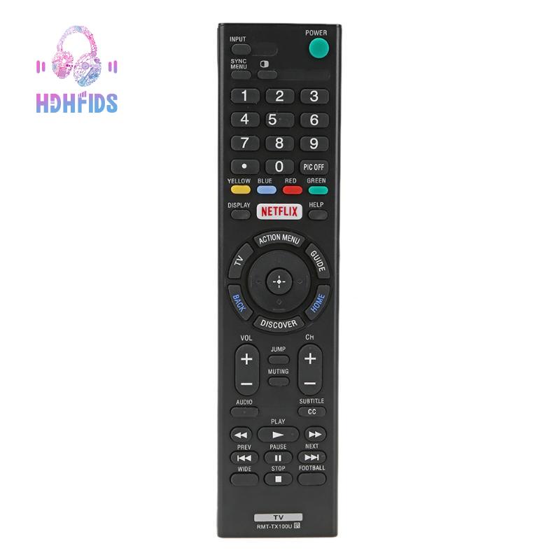 Điều Khiển Từ Xa Rmt-Tx100U Thay Thế Cho Tv Thông Minh Sony Rmt-Tx100U Led Hd Tv Kdl-50W800C / Xbr-55X850C / Xbr 65x850c30 X - 65 Xbr 65x850c30