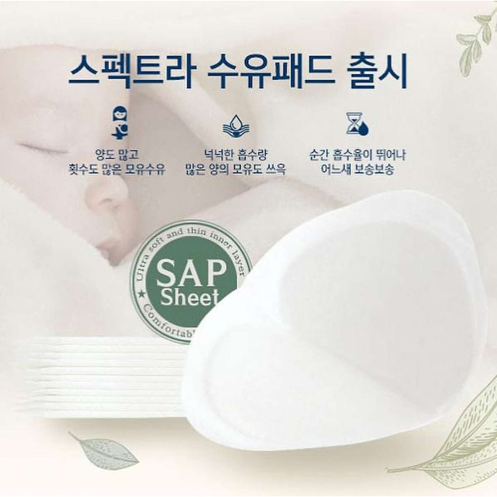 Miếng Lót Thấm Sữa SPECTRA DÙNG MỘT LẦN (30 Miếng/ Hộp)