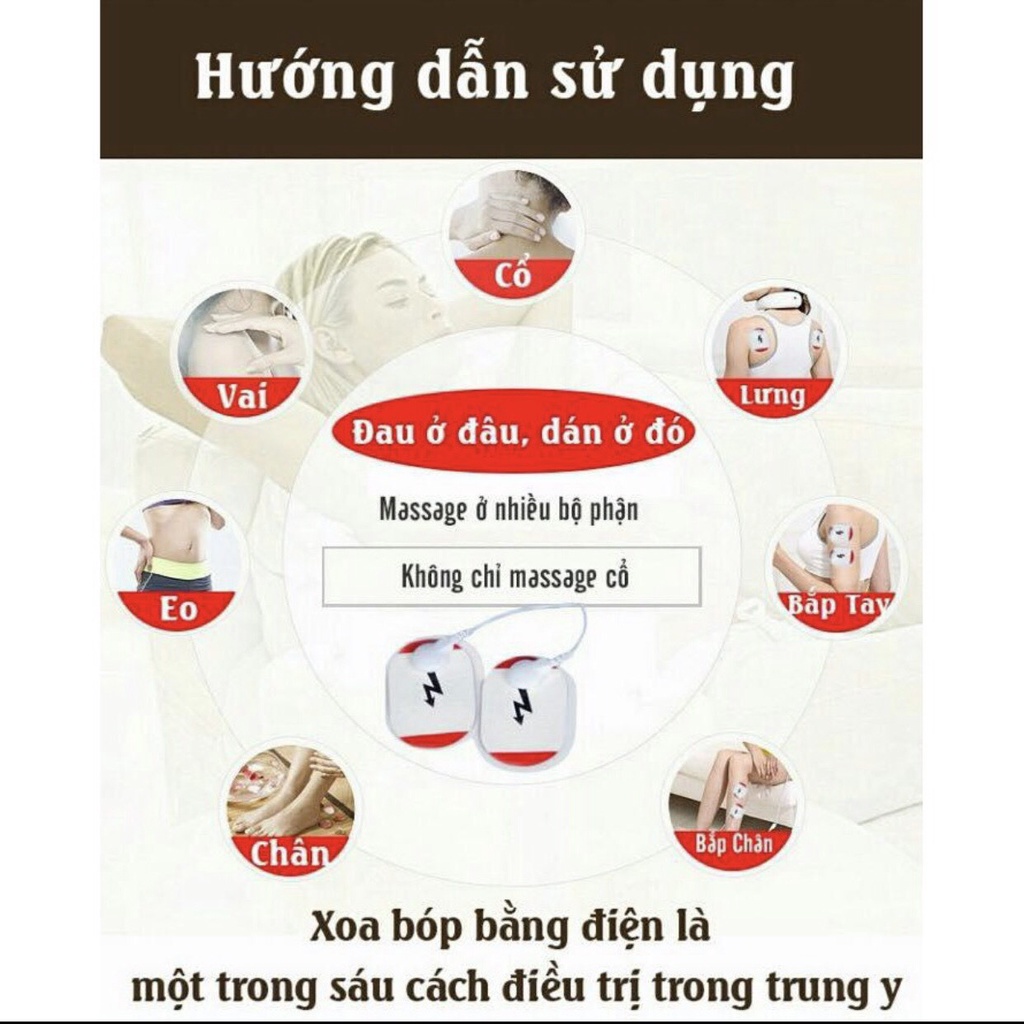 [ BH_6 Tháng ] Máy massge 3D cổ vai gáy thông minh giảm đau mỏi hiệu quả