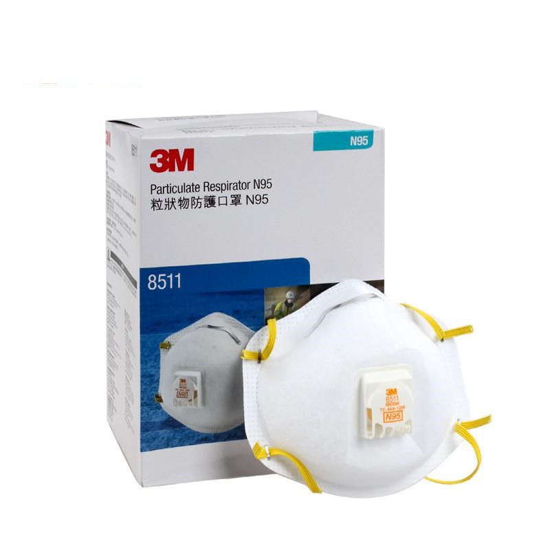 Khẩu trang 3M 8511 N95 chính hãng 10 chiếc/hộp