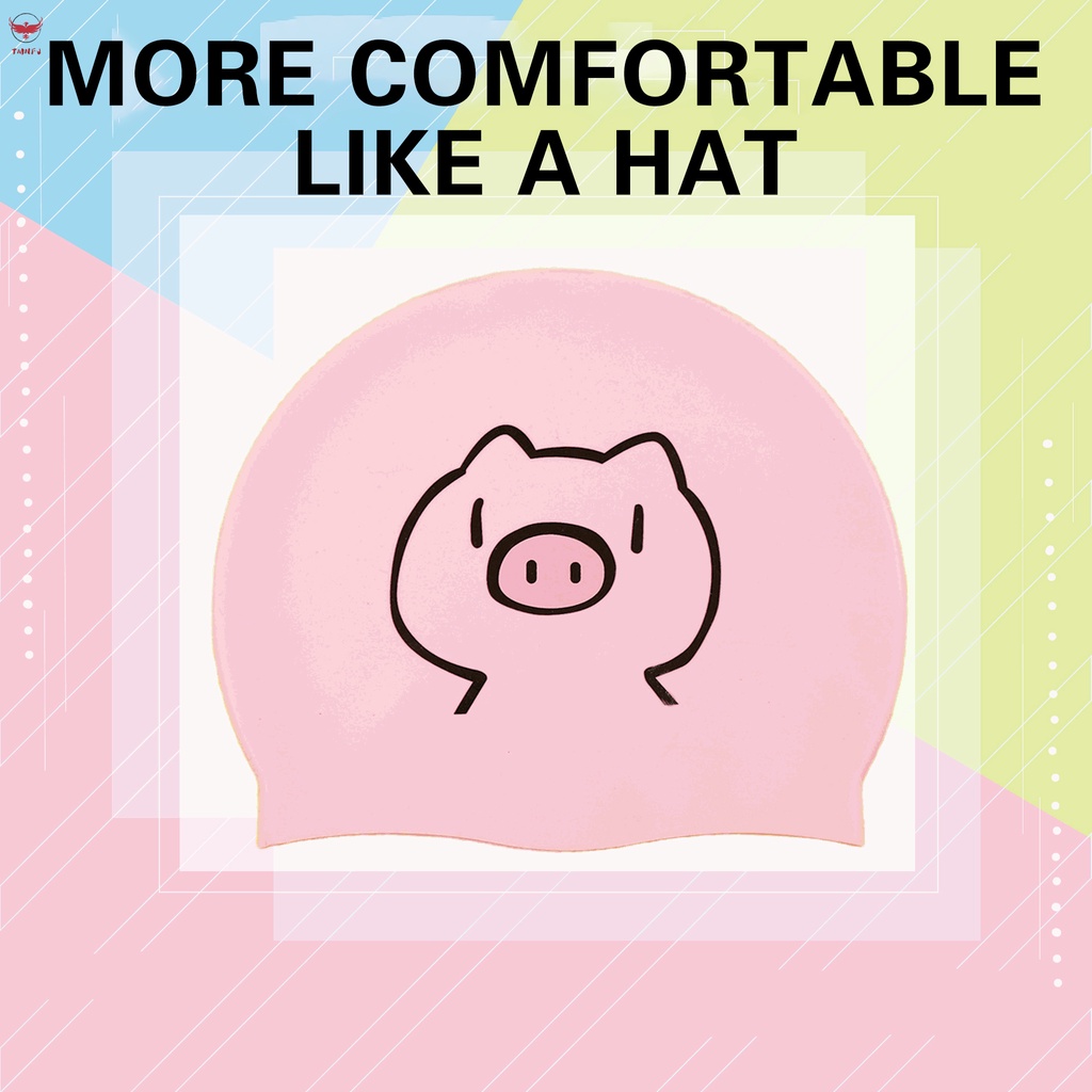 Mũ Bơi Silicone Chống Nước Linh Hoạt Tiện Dụng Cho Người Lớn Và Trẻ Em