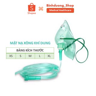 Mặt nạ khí dung trong máy xông mũi họng (người lớn và trẻ em)