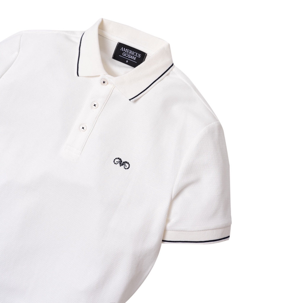 A/G Áo Polo Nam Cổ Bẻ Logo Bạch Dương Nổi Bật Phom Slimfit, Chất Liệu Cotton Thoáng Mát Không Nhăn | BigBuy360 - bigbuy360.vn