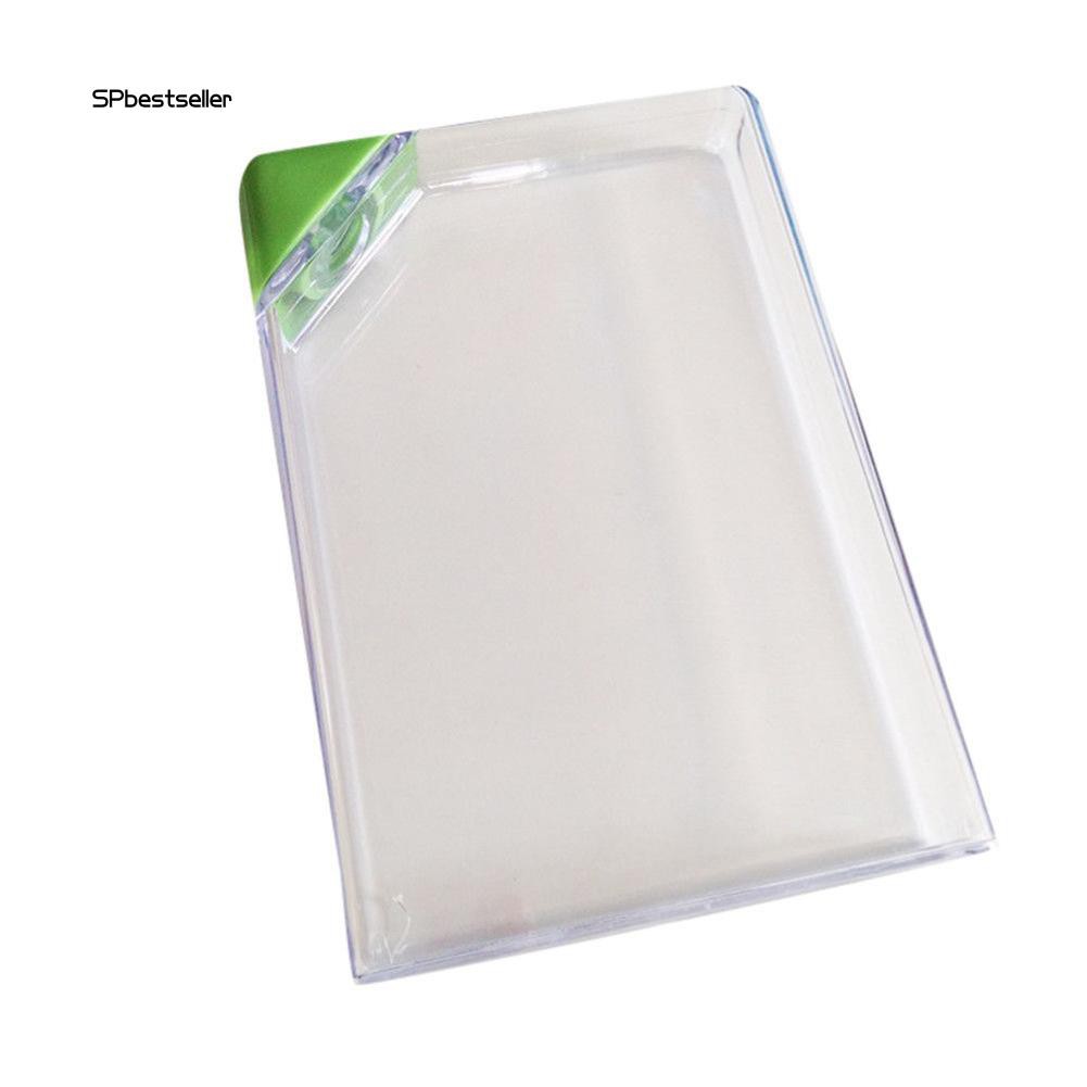 Bình Nước Làm Từ Nhựa Trong Suốt Hình Cuốn Sách Nhỏ Gọn Sáng Tạo 450ml