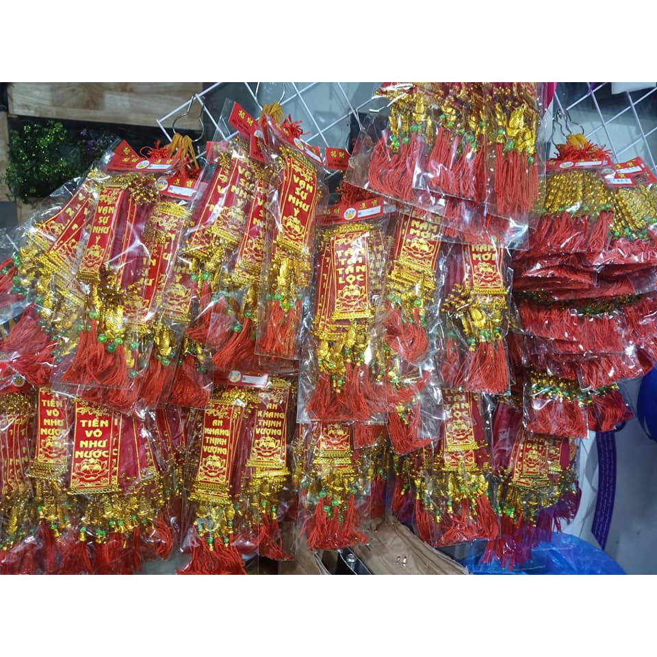 LIỄNG  vải TREO CHÚC MỪNG TRANG TRÍ NGÀY TẾT