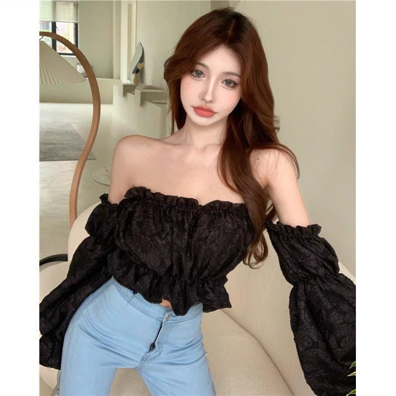 ÁO TRỄ VAI TIỂU THƯ TAY PHỒNG NHÚNG B5