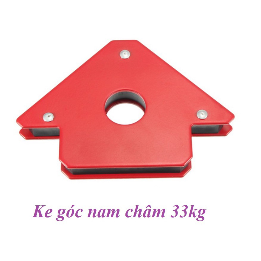 Bộ 4 ke góc nam châm 75LBS lực hút 33KG - ke góc thợ hàn, góc vuông