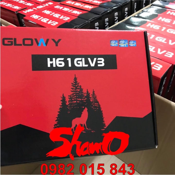 Main Gloway H61 | LGA1155 | Bo mạch chủ – Chính hãng – Bảo hành 2 năm