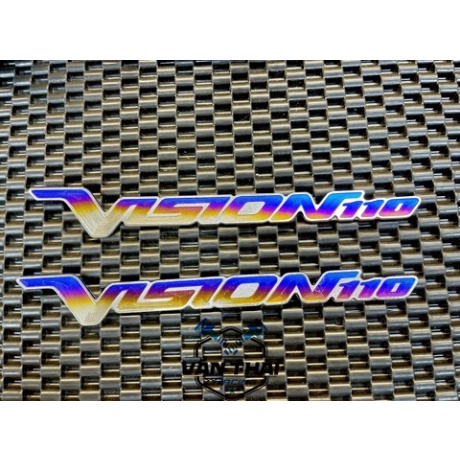 TEM TITAN CHỮ VISION 110