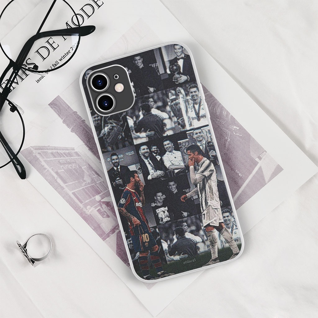 Ốp lưng GFB Ronaldo Vs Messi pro 13 11 12 promax 7 8 plus xs X Xr FOO20220414