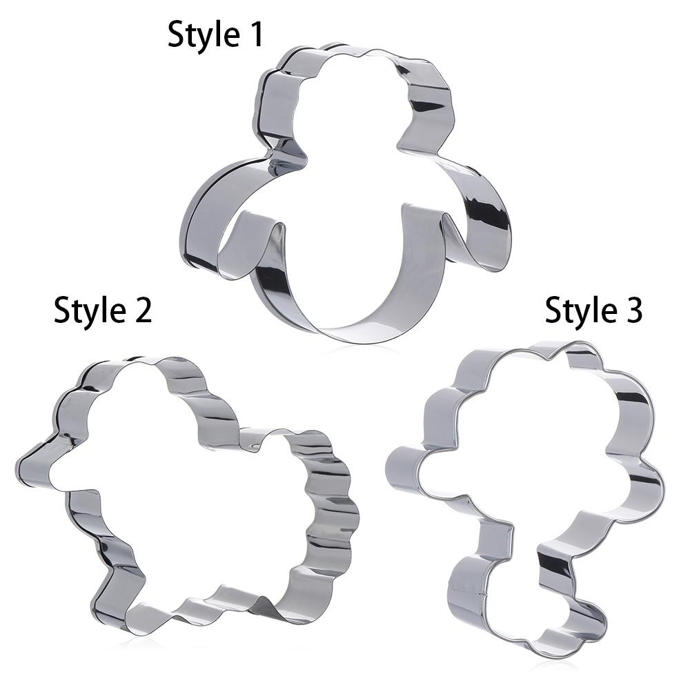 LAKAMIER Khuôn Cắt Bánh Quy Hình Chú Cừu Đáng Yêu