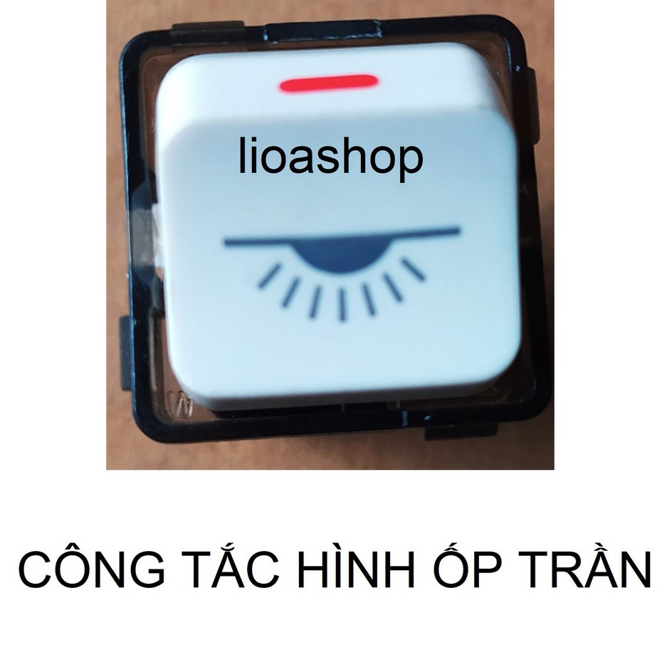 CÔNG TẮC VUÔNG LiOA 1 CHIỀU CÓ HÌNH THIẾT BỊ .