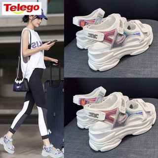 Giày sandal thể thao đế dày phong cách Hàn Quốc dành cho nữ