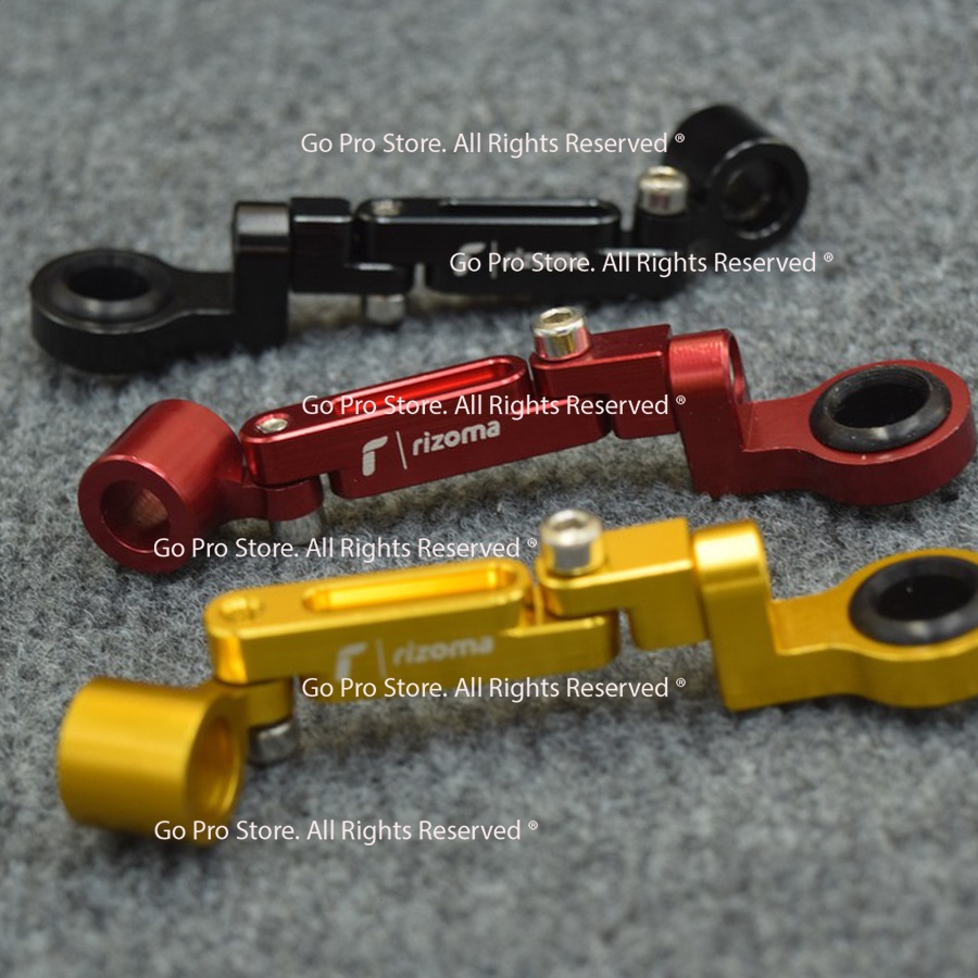 Pat Gắng Bình Dầu Sau RZM G1144 Gắng Xe Máy Nhôm CNC