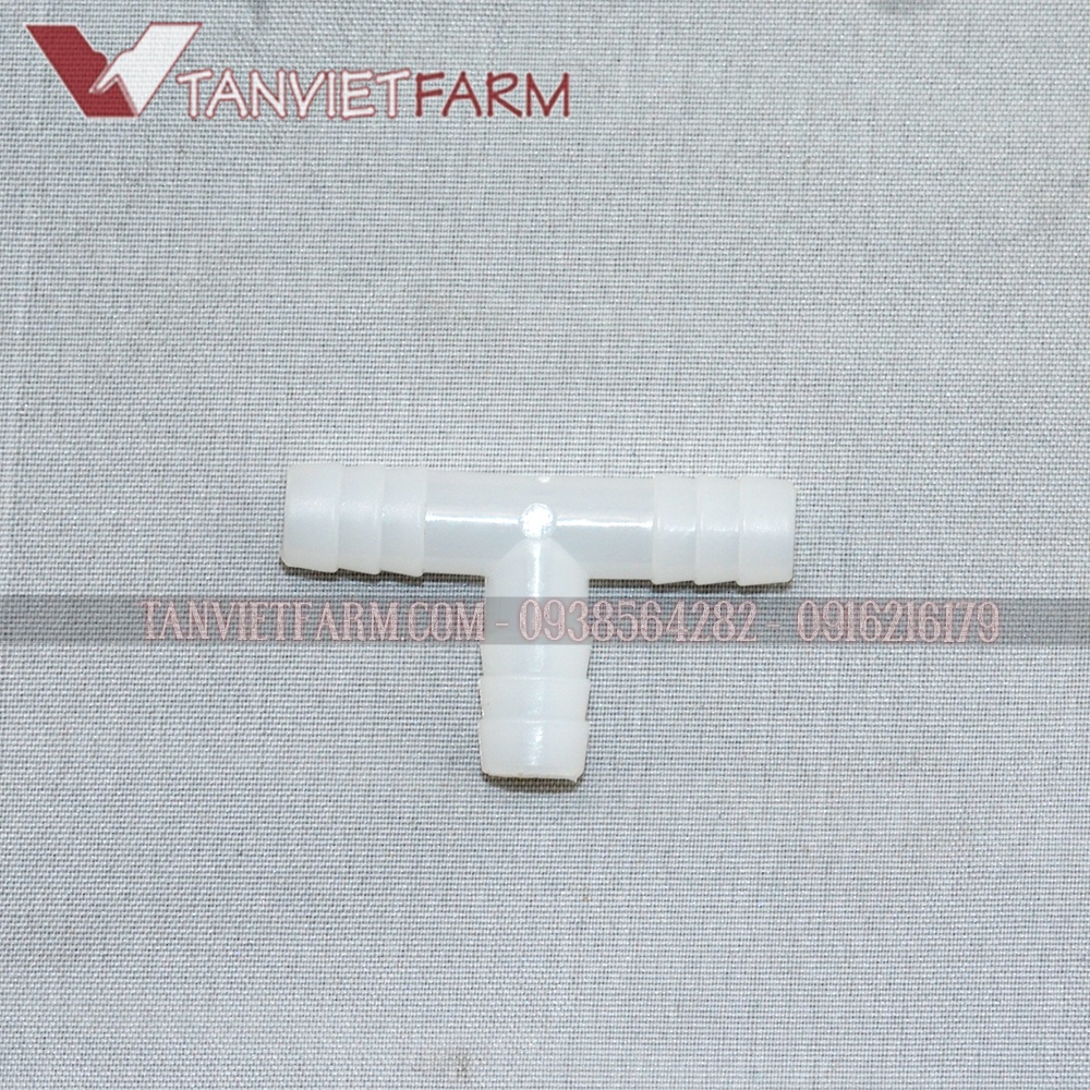 Ống nối nhựa chữ T và chữ thập  8li