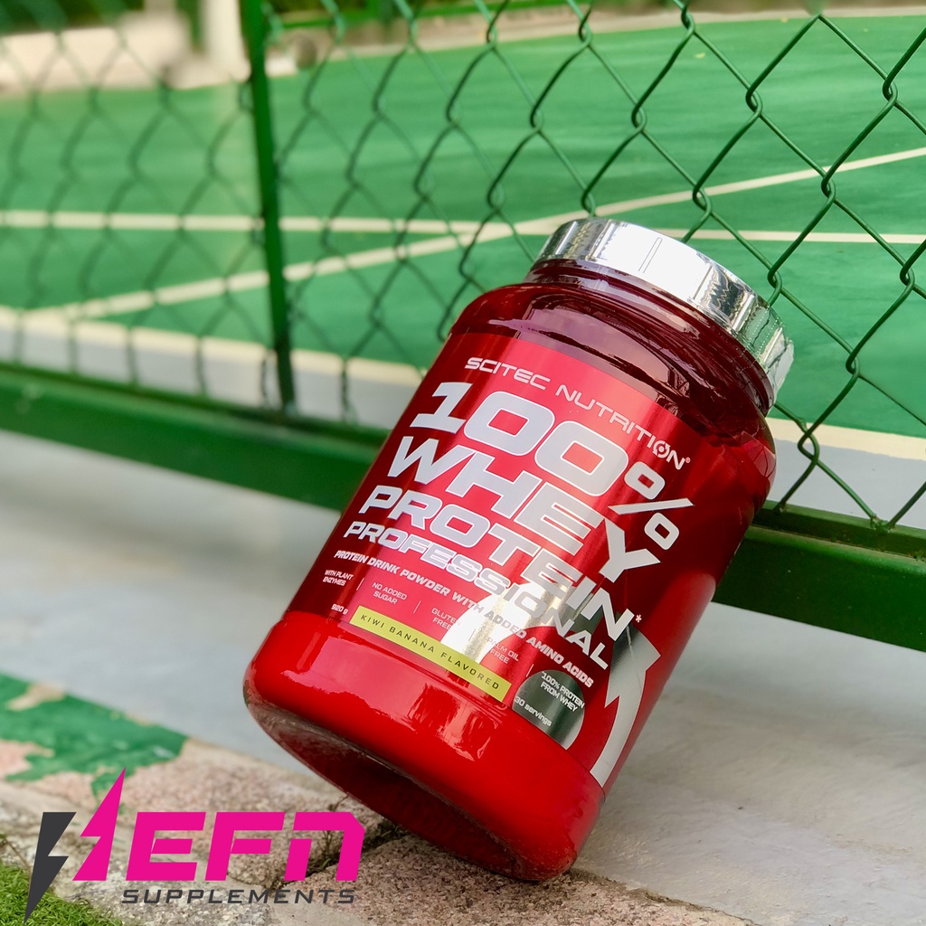 Whey Protein Sữa Tăng Cơ Cho Người Tập Gym SCITEC NUTRITION 100% Whey Protein Professional 920G - Chính Hãng