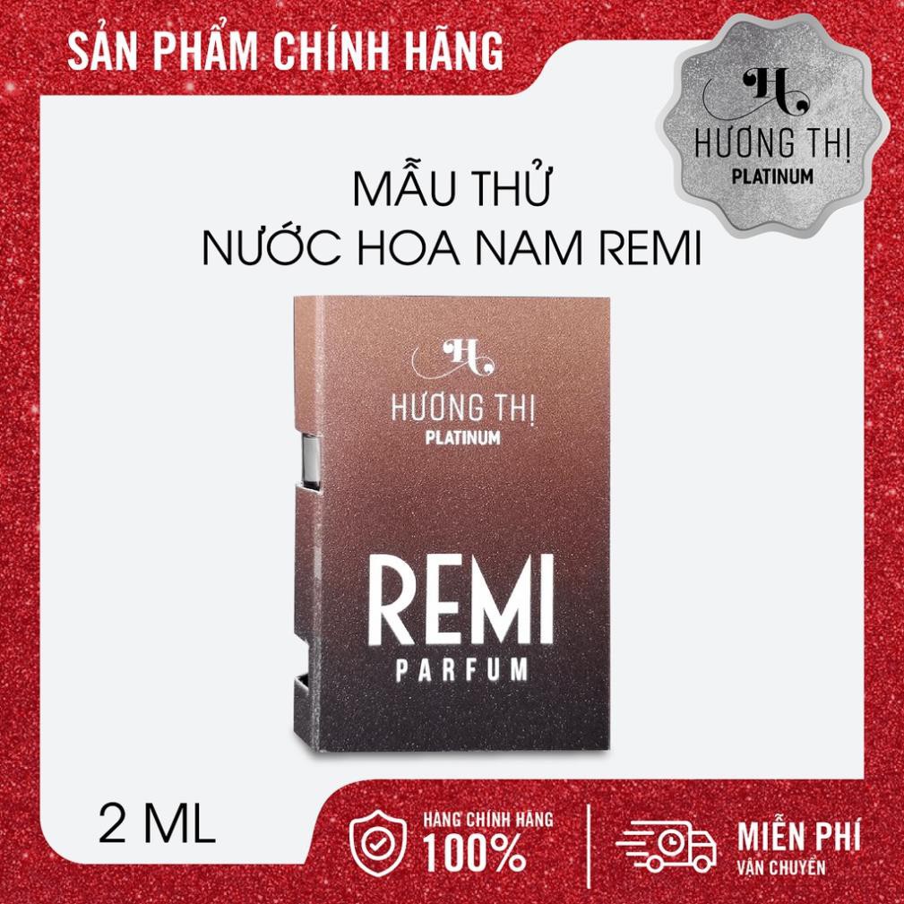 Mẫu Thử Nước Hoa Nam Remi Hương Thị Phong Cách Cá Tính Cho Phái Mạnh  2 ml HƯƠNG THỊ PLATINUM