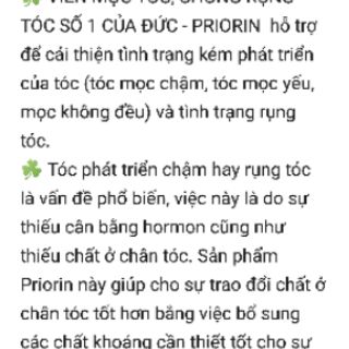 Bill kèm priorin tóc hàng Đức