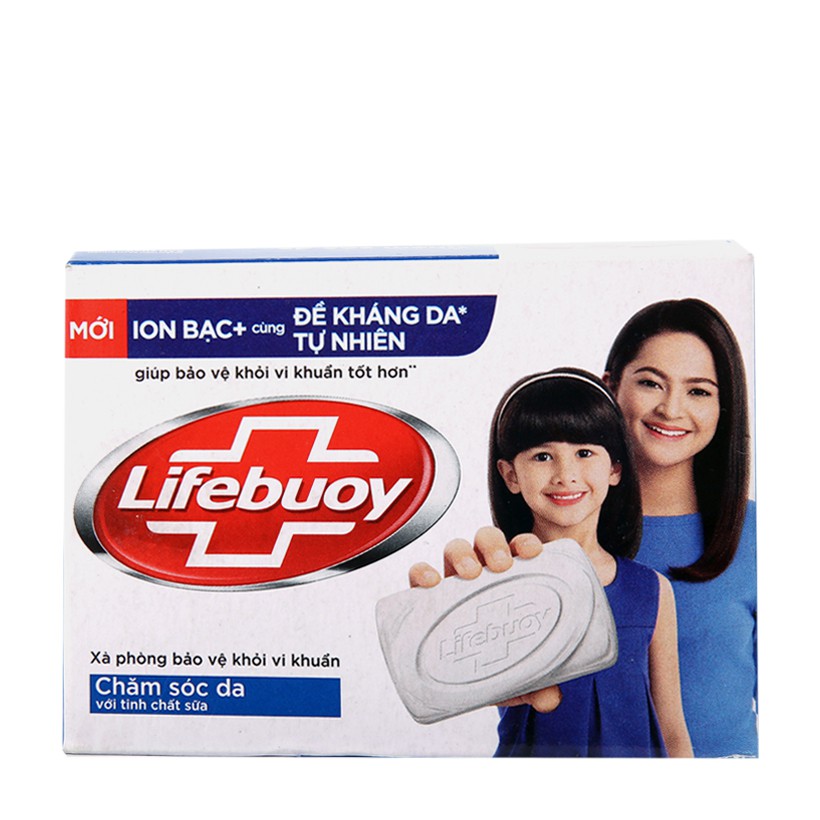 Xà Bông Cục Diệt Khuẩn Lifebuoy Chăm Sóc Da  (90g)