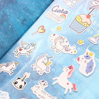 [STICKER] hình dán unicorn mã 004