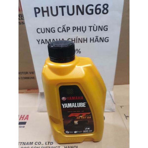 nhớt 800ml 10w-40 dùng cho xe ga Yamaha