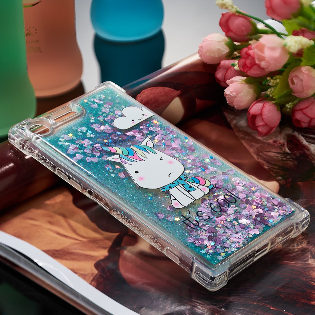 Ốp điện thoại kim tuyến chống sốc cho Sony Xperia XZ Premium/G8142