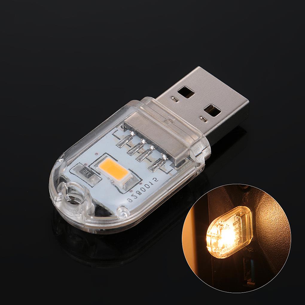Đèn LED USB Đọc Sách / Bàn Phím / Máy Tính Trang Trí Nội Thất Phòng Ngủ / Xe Hơi Khẩn Cấp