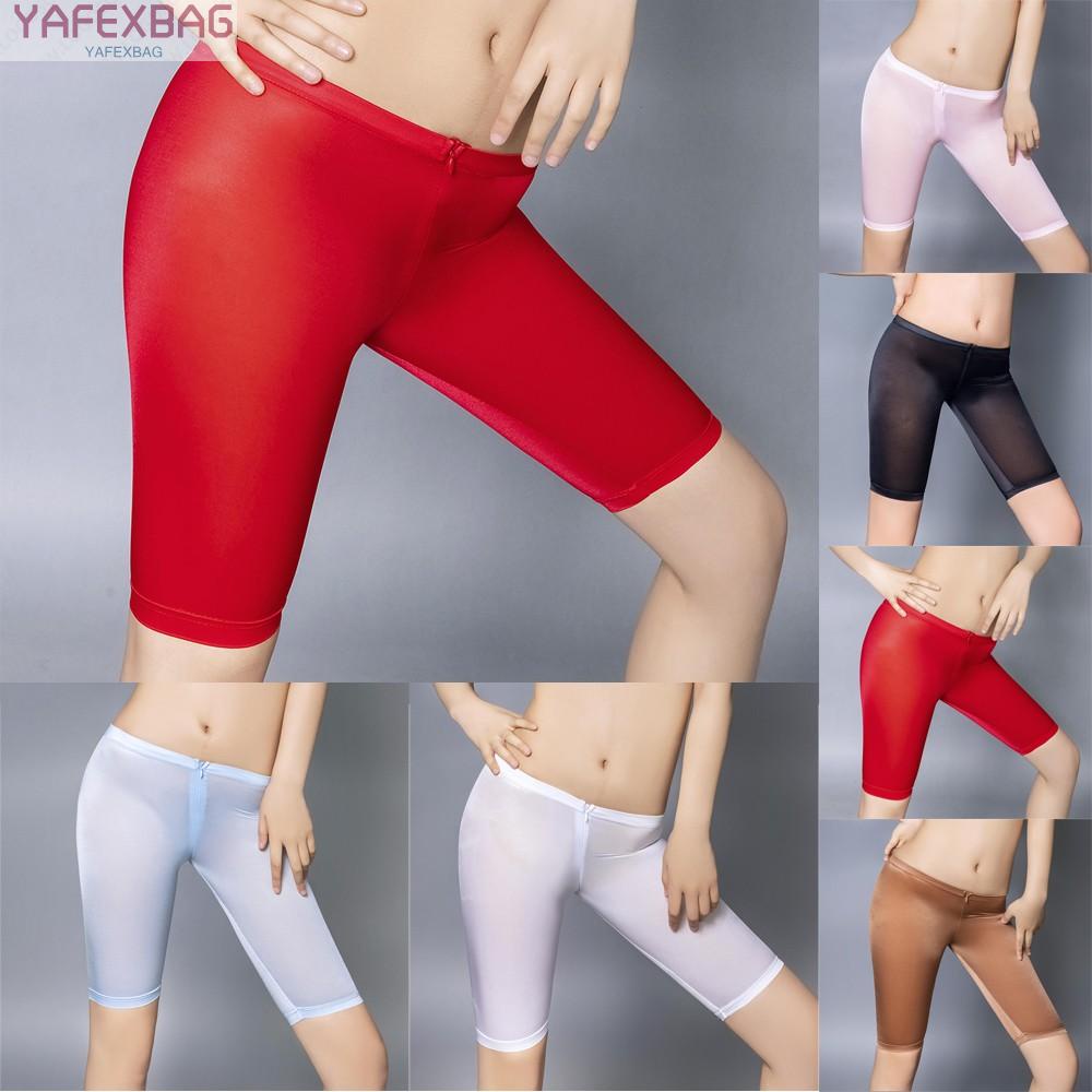 Quần Short Xuyên Thấu Mềm Mại Co Giãn Thoáng Khí Thoải Mái Cho Nữ