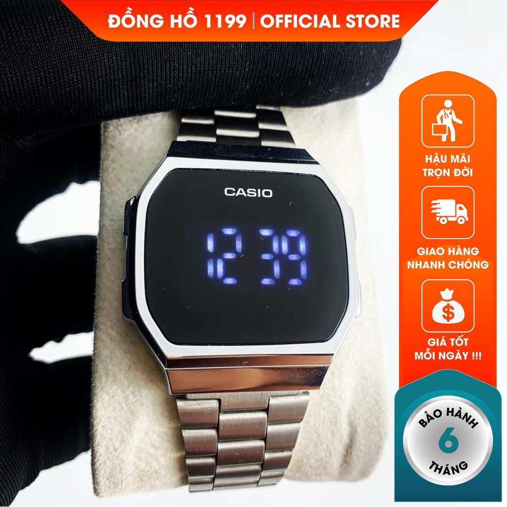 Đồng Hồ Nam/Nữ - Đồng Hồ Vintage Unisex Dây Thép Led Chạm Đa Chức Năng Chống Nước 974RT- 1199 Watches | BigBuy360 - bigbuy360.vn