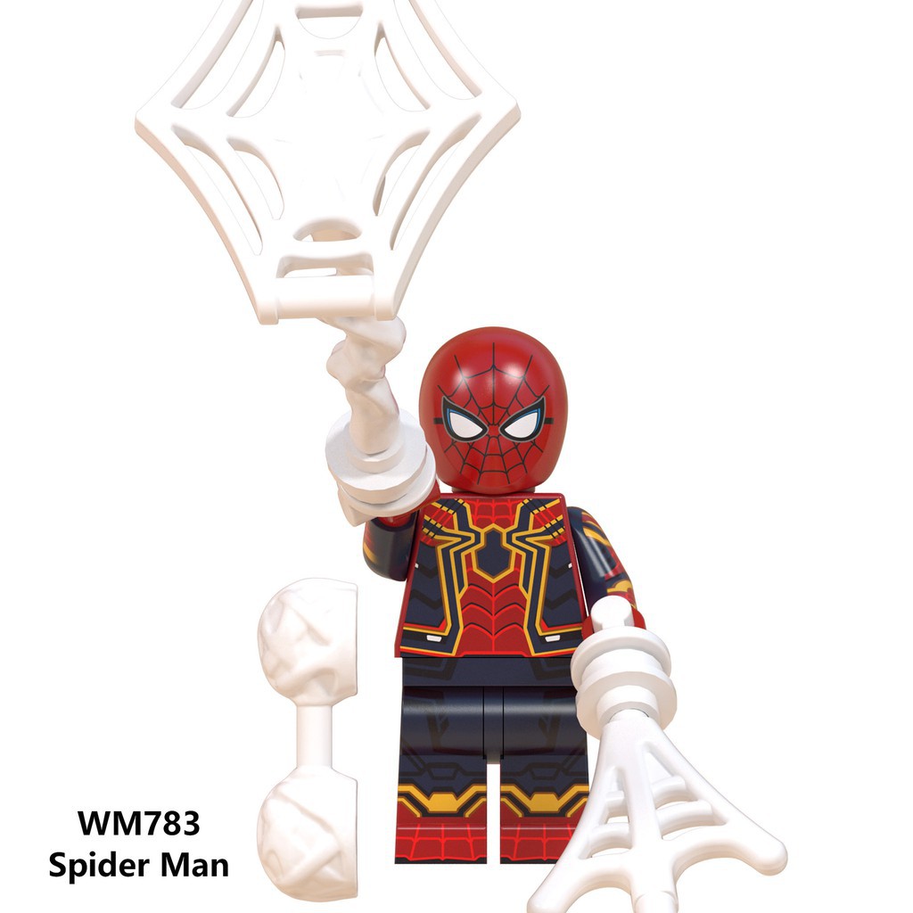 Đồ Chơi Minifigures Các Mẫu Nhân Vật Trong Spiderman Far From Home Mysterio WM6071 - Lắp Ráp Mini DC Marvel