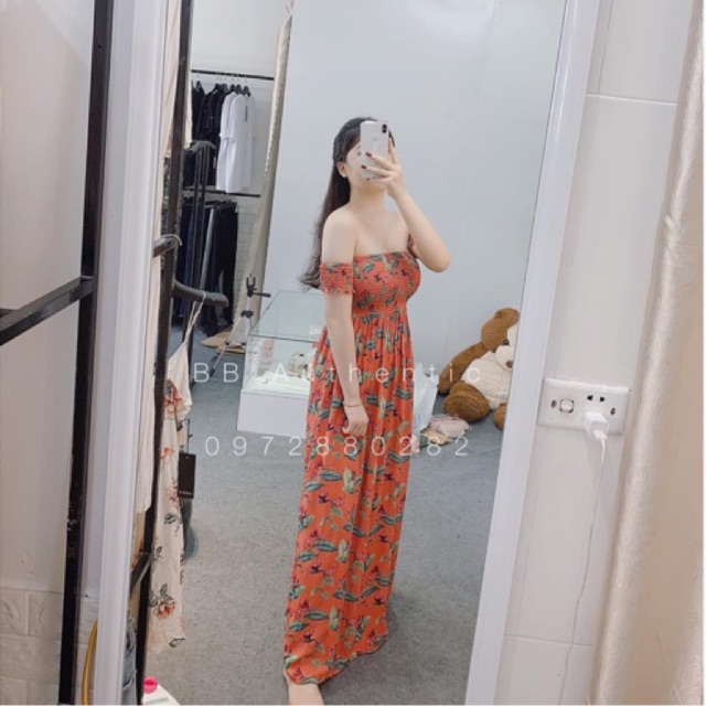 Váy maxi authentic f21 21 size S