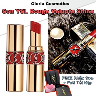 Son ysl shine khắc tên, son ysl rouge volupte shine, son ysl 04,12,14,46,80,83,85,86