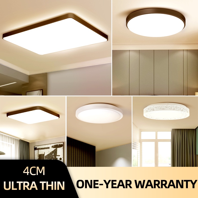 Đèn LED âm trần 3 màu Đèn trần LED có thể thay đổi 220V 50W 70W 72W 84W 108W 160W Đèn vuông / tròn cho phòng ngủ Trang chủ Phòng khách Đèn chiếu sáng phòng khách