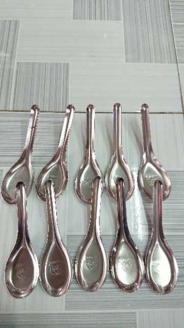 Muỗng canh inox cán dài set 10 cây