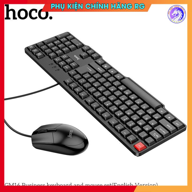 Bàn phím máy tính kèm chuột Hoco GM16 chính hãng bảo hành 12 tháng