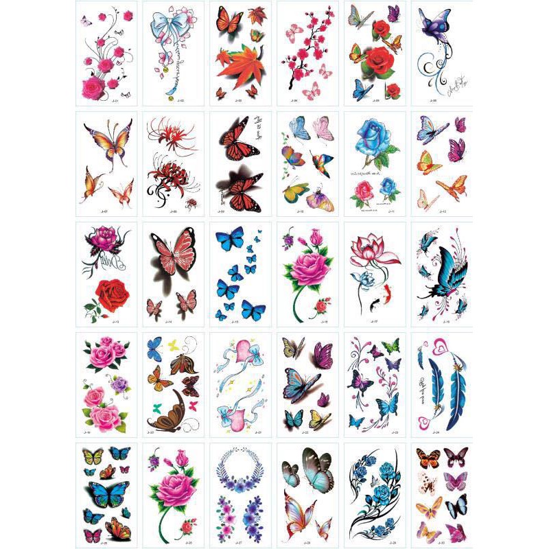 Gói 50 bộ 30 tờ hình xam nước